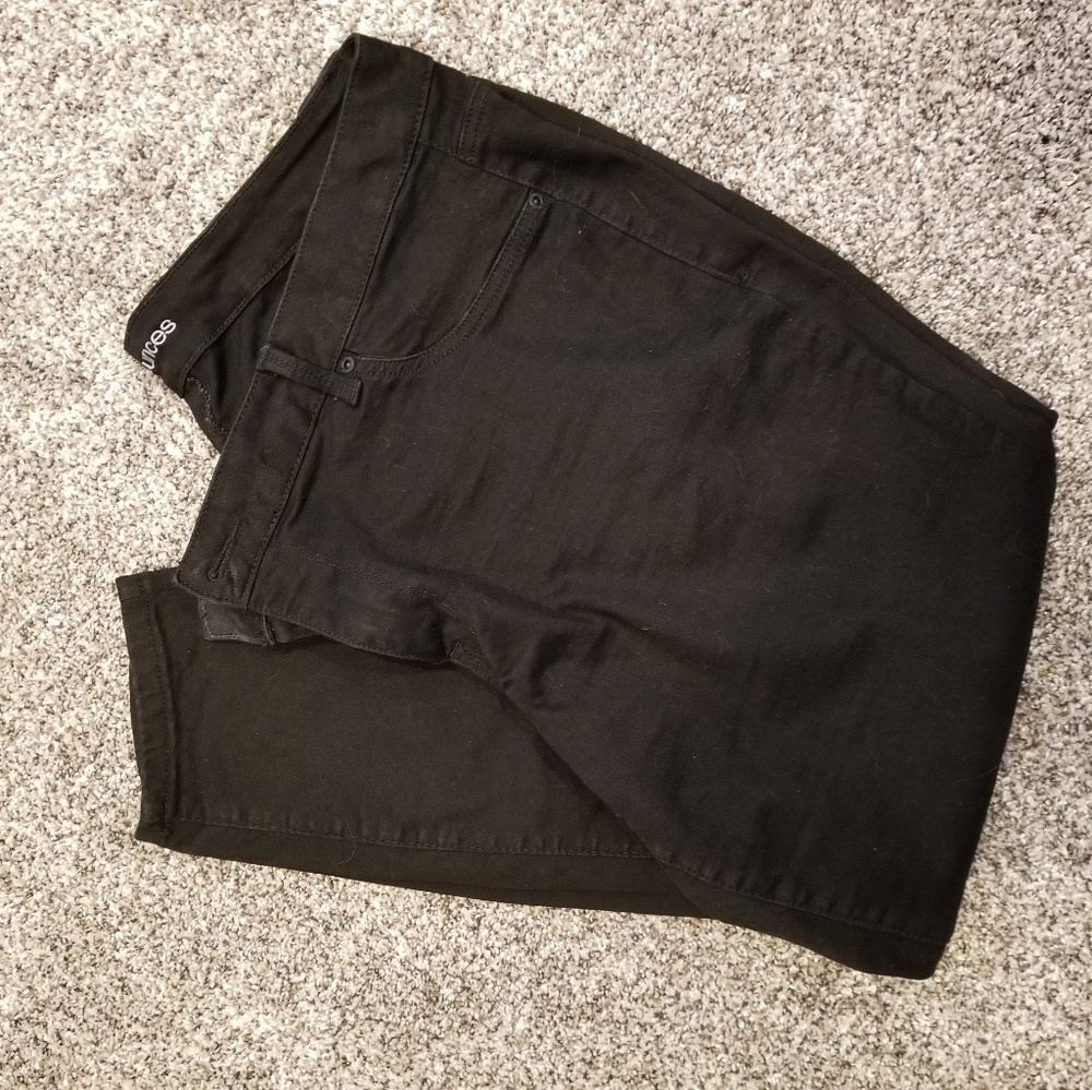 Maurices black jeggings